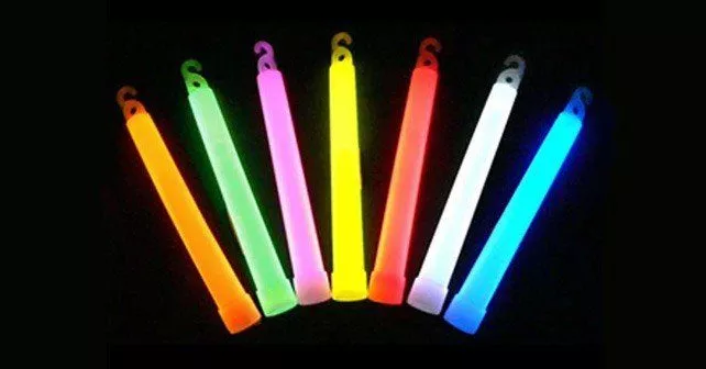 What are glow sticks, and what's the chemical reaction that makes them  light up?