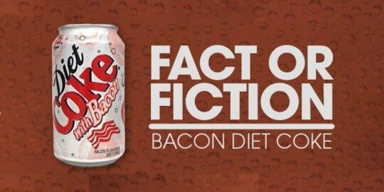 Diet Coke With Bacon!