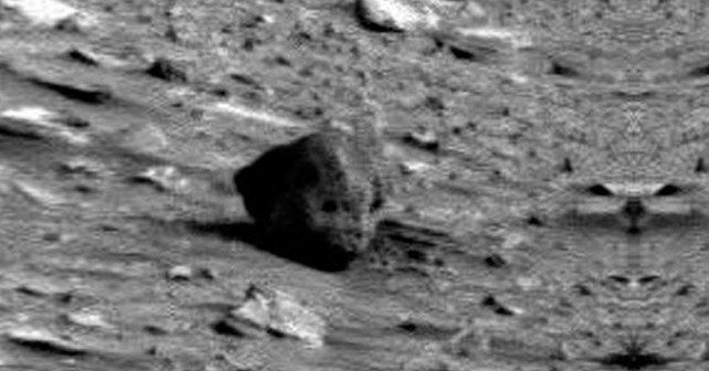 Martian Skull Found?