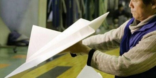 World Record For Paper Plane Flight