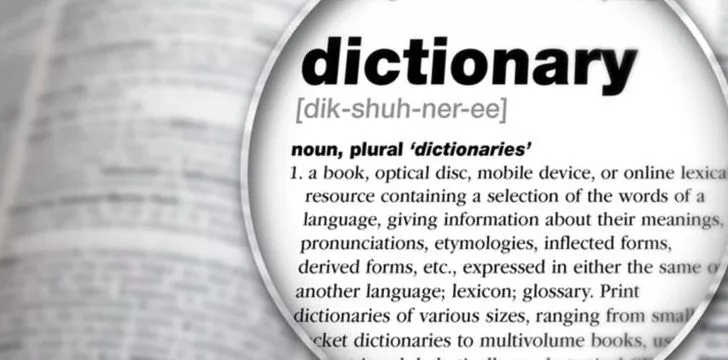 The Word Dictionary in a dictionary
