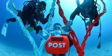 Underwater Post Box