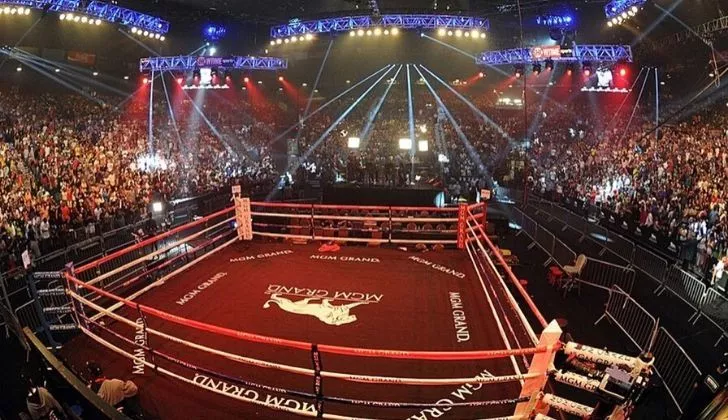 A boxing ring