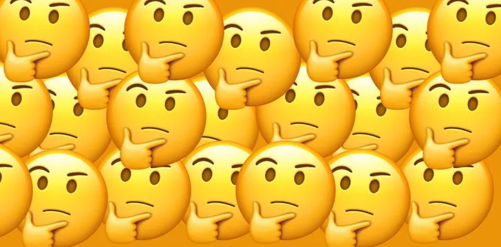 Thinking Faces - Apple Emoji