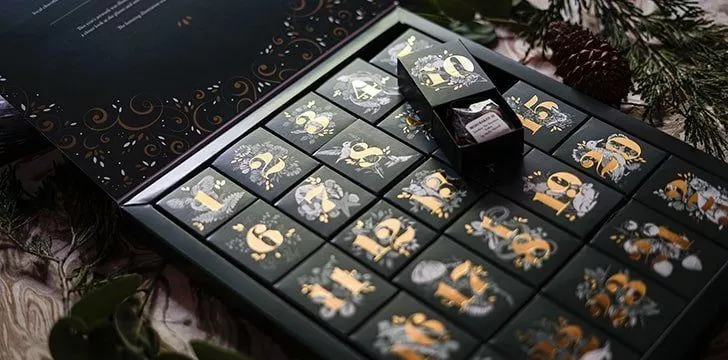 The Advent Calendar Chocolate.