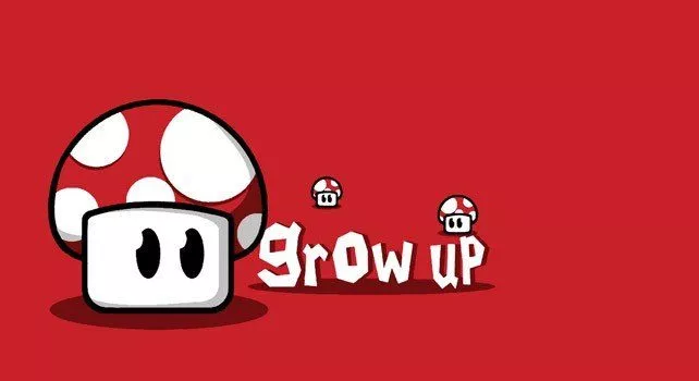Mario Mushroom - Grow Up