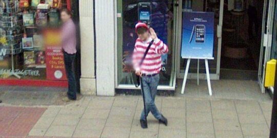 Google Street View – Where’s Waldo?
