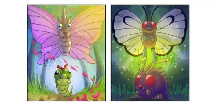 Venomoth, Butterfree Theory - Pokemon