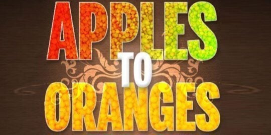 Apples Vs Oranges: The Final Comparison InfoGraphic