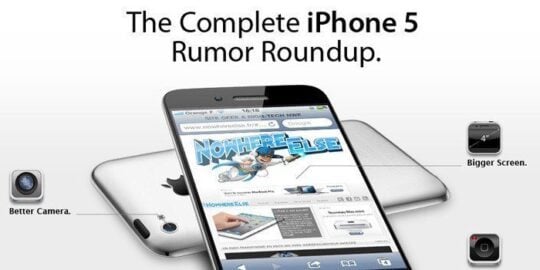 The Complete iPhone 5 Rumor Round-up InfoGraphic