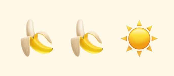 Bananas are curved because they grow towards the sun.