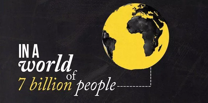 7 Billion People on Earth