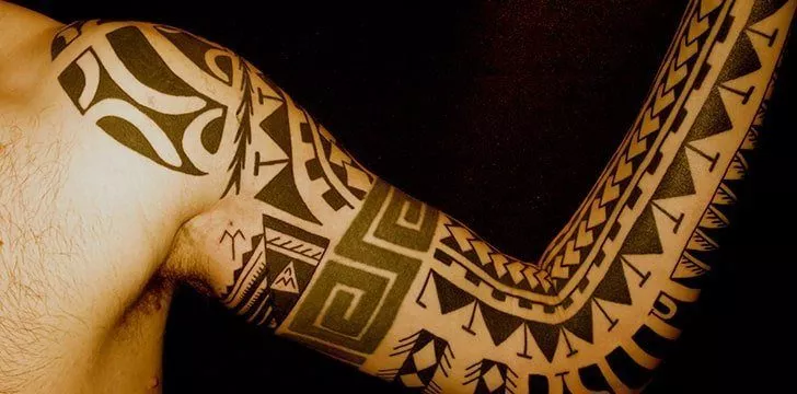 Polynesian tattoo