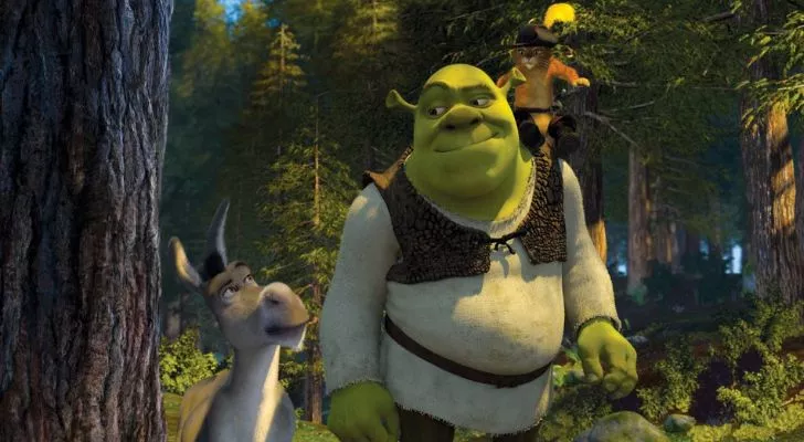 Shrek, Donkey & Puss In Boots