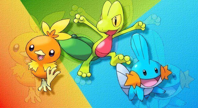 Pokemon Starter Evolutions Gen 3