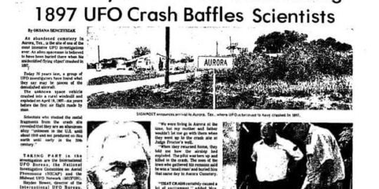 The Aurora UFO Incident