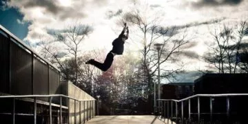 Amazing Parkour Photo