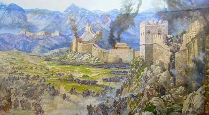 In the 13th Century, the Wall was breached by Mongol soldiers.