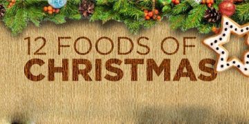 Christmas Foods Infographic