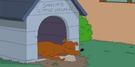 Santa's Little Helper Facts | The Simpsons - The Fact Site