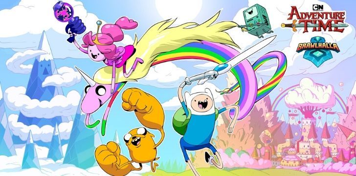 Different characters from Adventure Time