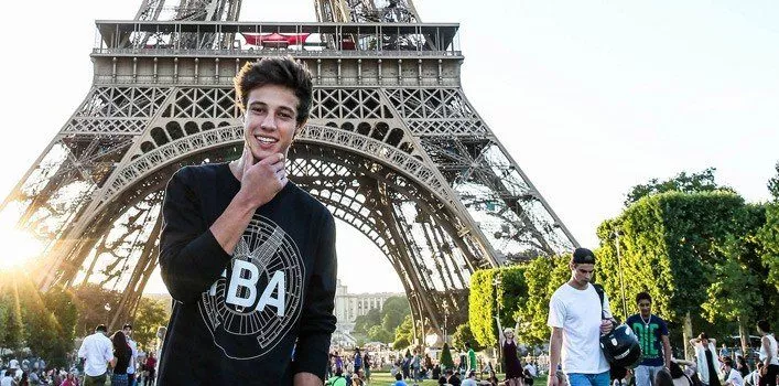 Cameron Dallas Visited Paris
