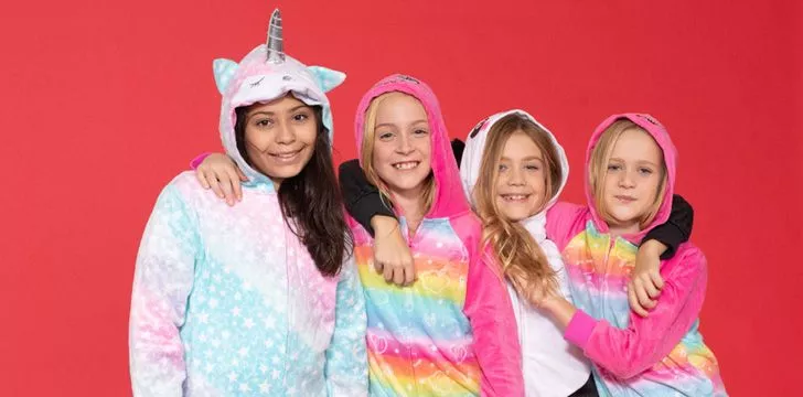 Children in onesies