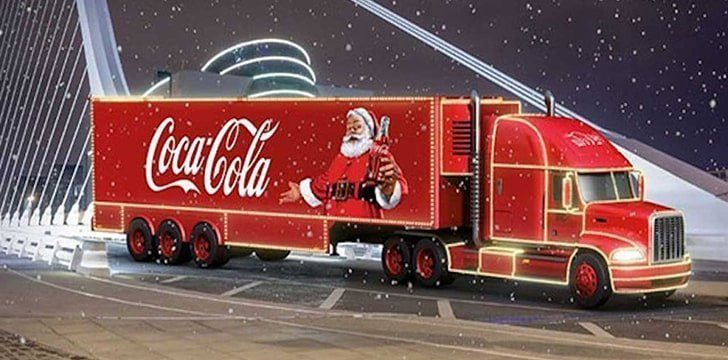 Coca Cola Christmas Truck 2021 Usa