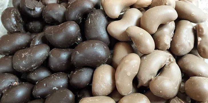 25th February - Chocolate Covered Nut Day.