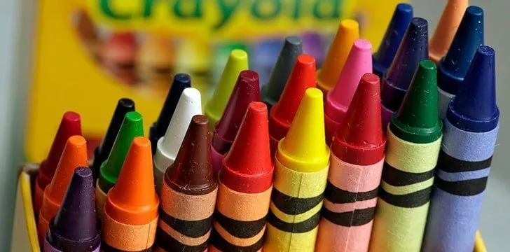 31st March - Crayola Crayon Day.