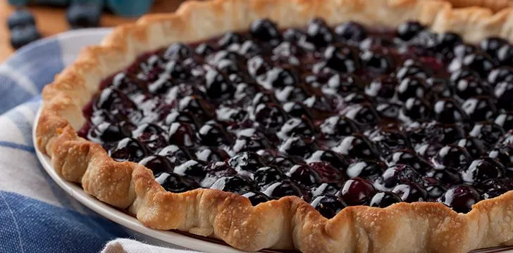 April 28th - Blueberry Pie Day.
