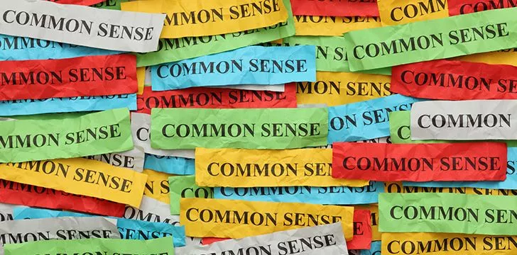 4th November - Use Your Common Sense Day.