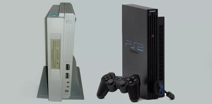 PS2, The Atari Falcon Microbox Comparison