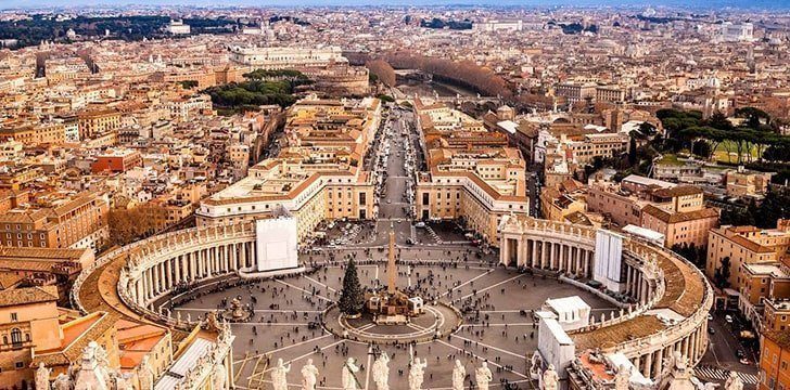 State of the Vatican City - 0.17 Square Miles