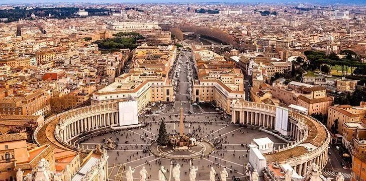 Shteti i qytetit të Vatikanit - 0,17 milje katrore