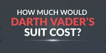 How Much Would Darth Vader's Suit Cost?
