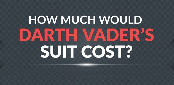 How Much Would Darth Vader's Suit Cost?