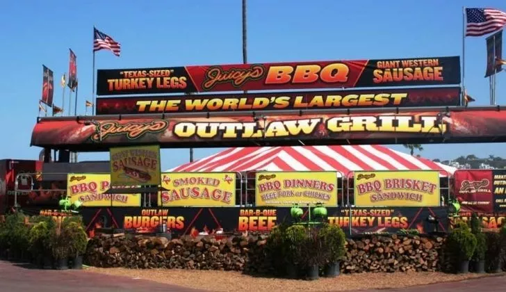 A picture of the Juicy's Outlaw Grill Hamburger restaurant