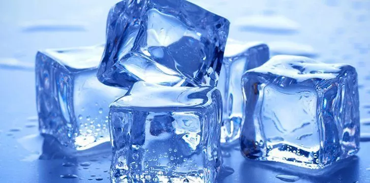How about a nice cold ice cube?