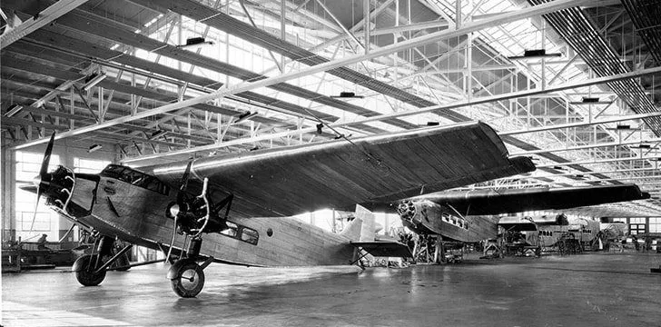 Ford started creation of the “Tin Goose”, a commercial airline.