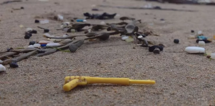 In 1997 a cargo ship lost 4.8 million Lego bits in a storm. They are still washing up today.