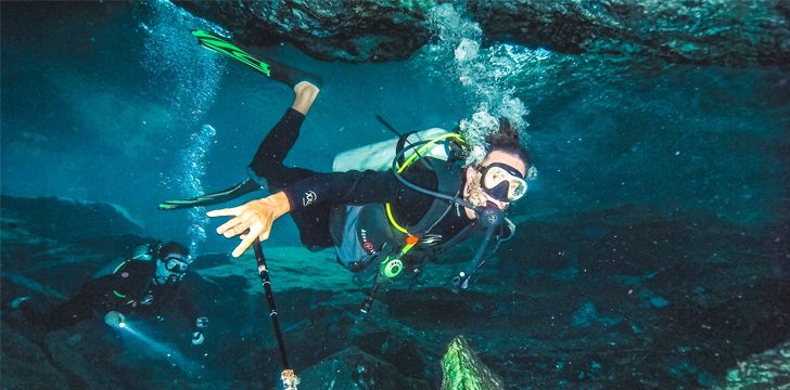 Cave Diving - Extreme Sport
