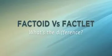 Factoid vs Factlet