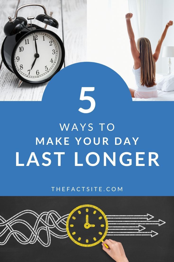 5 Ways To Make Your Day Last Longer The Fact Site