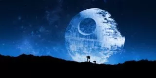 How The Original Death Star Was Saved From Being A Trashcan