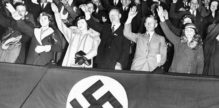 Hitler created the Nazi party after Germany lost World War I