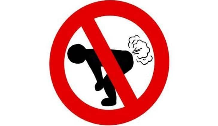 No farting sign