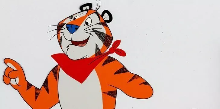 tony the tiger coloring page