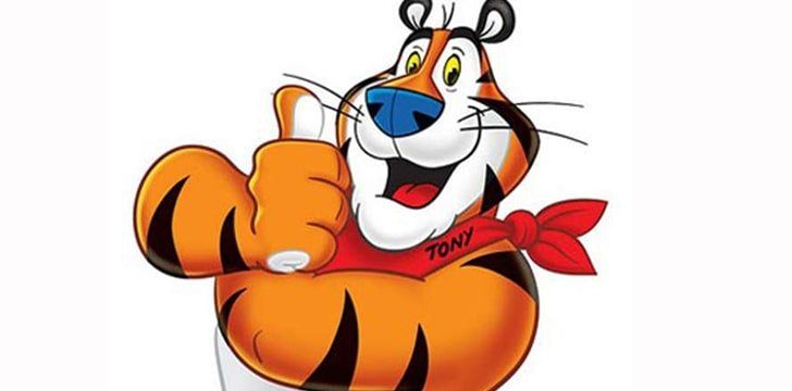 Thiết kế và ngoại hình của Tony the Tiger.