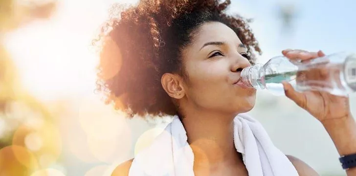 Water could be your new hangover cure.
